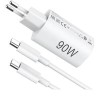 90W Chargeur Rapide USB C pour Xiaomi 17 Ultra pour POCO X7Pro F6 Pad 7Pro,USB C Chargeur Secteur,Chargeur pour Turbo 6A Câble Typ C 1m pour Xiaomi 15T Pro 14T 15 Ultra pour Redmi Note 15 14 13 12Pro