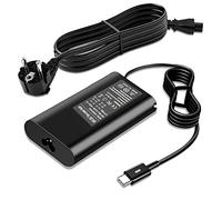 90W Chargeur USB C Portable Ordinateur Compatible avec Dell Latitude 11 12 13 5175 5285 5289 7275 7285 7370 5280 5480 7280 7480 7380 5400 7400 7300 7390 7200 2-in-1 XPS 12 9370 9365 LA90PM170 TDK33