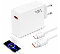 90W USB C Chargeur Rapide Câble 2M pour Xiaomi 17T Pro 17 Ultra,Compatible avec Xiaomi Poco X7 F6 F7Pro 15 14 13 Ultra Poco Note 14 13Pro 5g 14t 13t Poco Pad M6