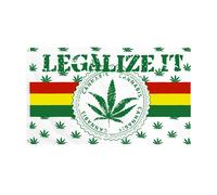 90x150 Cm Bob Marley Reggae Rasta Hiphelicopter Band, John In 90x150cm, 420 Wildlife, Legalize It, Weed Feel For Bar Party Music Festival, Tattoo Shop Drapeau Haute Qualité ""Nipseyteko