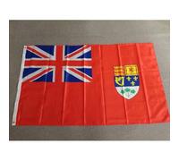 90x150 Cm Enseigne Rouge 90x150cm, Drapeau National Des Bras Royaux Du Canada De 1922 À 1957 Drapeau Haute Qualité ""Nipseyteko