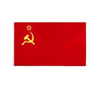 90x150 Cm Rouge De L'union Soviétique Des Socialistes Bustiques, Cccp, Sensation Urss, 90x150cm Drapeau Haute Qualité ""Nipseyteko