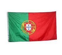 90x150cm Grand Drapeau Grande Portugal Drapeau Bannière Polyester Imprimé Drapeau National Du Portugal Avec Brass Oillets