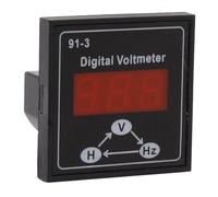 91-3 Voltmètre Numérique pour Accessoires de Groupe électrogène à Essence 220V 380V monophasé 3 Phases Compteur de Tension