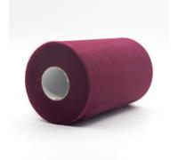 91 m x 15 cm ! Tulle Roll Spool Tissu pour travaux manuels Décorations Tutu Mariage, Costumes, Jupes, Fêtes, Cadeau, Fête prénatale, Nombreuses couleurs disponibles (Bordeaux)