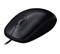 Logitech M90 Wired USB Mouse, 1000 DPI Optical Tracking, Ambidextrous PC / Mac /