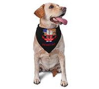 911 11 Septembre We Will Never Forget Spring Dog Bandanas Boy Bulk Puppy Foulard Réglable Doux Triangle Bavoirs Accessoires pour Petits Moyens Grands Chiens Chats Blanc