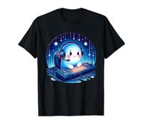 911 Dispatcher Halloween Thin Gold Line Dispatch Holiday T-Shirt Graphique avec Valeur, Homme, Noir, S