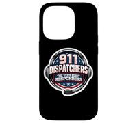911 Emergency Dispatchers Citation The Very First Responders Coque pour iPhone 14 Pro