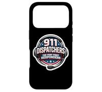 911 Emergency Dispatchers Citation The Very First Responders Coque pour iPhone 17 Pro
