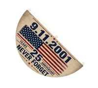 911 Never Forget Banner, Brass Grommets 25th Birthday Decor, Banner Flags | Banner Flags For Home Garden Yard Outside Park Indoor Gathering Event Door