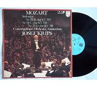 9110 0509 Mozart Sinfonien 33/34/32 Concertgebouw Josef Krips vinyl LP