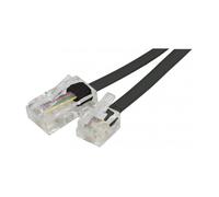 [911734] Dexlan Cordon téléphonique RJ11 vers RJ45 Noir 15.00M