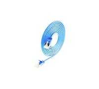 9120042360281 RJ45 Câble réseau, câble patch CAT 6a S/STP 0.50 m bleu
