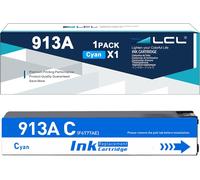 913A Cyan Cartouche d'encre Compatible pour HP 913A F6T77AE Compatible pour HP PageWide 352dw MFP 377dw Pro 452dn 452dw 452dwt 477dn 477dw 477dwt 552dw 577dw 577z (1-Pack)