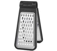 [914400-1] GastroMax Râpe pliante, 2 faces, acier inoxydable / noir
