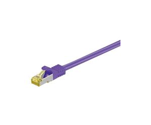 [91636] Goobay Câble Réseau CAT 7 S/FTP (PIMF) LSZH Halogen Free 2 x RJ45 CAT...