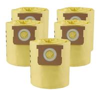 91964 Lot de 5 sacs filtrants de type D à haute efficacité compatibles avec Shop Vac 12,7 litres humide/sec