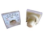 91C4 91C4-mA 91C4-uA Ampèremètre à aiguille CC 1 mA 5 mA 20 mA 30 mA 50 mA 100 mA 200 mA 300 mA 500 mA 50 uA 100 uA 200 uA 300 uA 500 uA 45 x 45 mm(100uA)