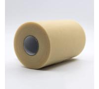 91m x 15cm ! Tissu de bobine de rouleau de tulle pour les décorations d'artisanat Tutu Mariages Costumes Jupes Fêtes Cadeau Bow baby shower, Beaucoup de couleurs disponibles. (Beige)