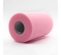 91m x 15cm ! Tissu de bobine de rouleau de tulle pour les décorations d'artisanat Tutu Mariages Costumes Jupes Fêtes Cadeau Bow baby shower, Beaucoup de couleurs disponibles. (Rose clair)