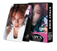 92 étoiles coréennes pare-balles pour adolescent 10e BP SK TWICE cartes photo périphériques double face (94133-Seungmin)