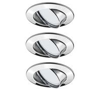 92002 Ensemble Premium EBL ESL Orientable 3x11W 230V GU10 51Mm Chrom/Alu