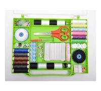 [92023] KLEIBER Boîte à couture universelle 111 pièces vert