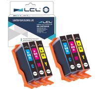 920XL Cartouches d'encre Compatible 920 XL CD972AE CD973AE CD974AE Compatible pour HP Officejet 6500 6500Wireless 6000 7000 6500A 6500APlus 7500A (6-Pack 2Cyan, 2Magenta, 2Jaune)