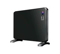 921020 - Panneau rayonnant fixe et mobile - Modèle Finley façade verre 1500W - Thermostat électronique