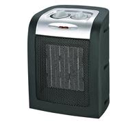 923903 - Chauffage d'appoint Soufflant Céramique 1800W TAKO- 17*12.3*21.8 cm- Noir Argent