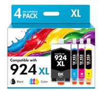 924 Standard Capacity Cartouches Multipack pour HP 8132e 8122e 8120e 8130e