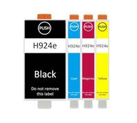 924XL Cartouche Encre Compatible avec HP OfficeJet Pro 8135e | Impression de bureau, documents commerciaux, texte clair, débit d'encre stable, remplacement facile(1Set)