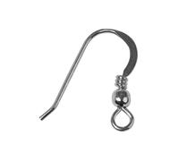 Rayher crochets boucles d’oreille argent sterling 925, sct. 2 pcs 20 mm, 2227700