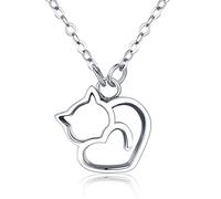 925 Collier de Pendentif en Argent Sterling ， Ange Gardien ， infinité éternelle ， Hamsa Chokers ， Collier de Coeur pour Femmes Girls Holiday Jewelry Cadeaux