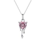 925 Collier de Pendentif en Argent Sterling ， Ange Gardien ， infinité éternelle ， Hamsa Chokers ， Collier de Coeur pour Femmes Girls Holiday Jewelry Cadeaux