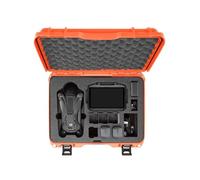 925 DJI Mavic 4 Pro Creator Combo - Étui rigide étanche avec insert en mousse pour drone, résistant à l'écrasement, étui de voyage portable, fabriqué au Canada (47,5 x 37,6 x 17,8 cm) - Orange