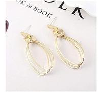 925 Earrings for Women,Hollow Geometric Earrings Textured Letters Earrings European S925 Needle Earrings Ear Jewelry/