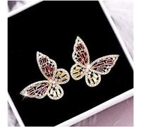925 Earrings for Women,Stylish 925 Needle Hollow Zircon Earrings Wild Earrings Ladies Ear Jewelry
