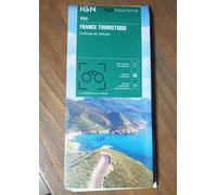 926 Carte de France Touristique Plastifiée
