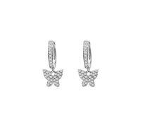 925 Sterlig Petit Papillon Pendentifs Pendants d'Oreilles pour Femmes Pénétrant Boucles d'oreilles Bijoux Pendientes