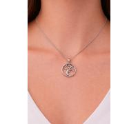 925 Sterling Silver Tree of Life Necklace with Swarovski Stone Certified