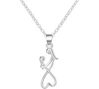 925 Sterlinghug pour les femmes et les hommes, couple étreignant les amateurs de câlins étreignant le collier de symbole infini des câlins et des bisous, étreignant pour les vacances des femmes