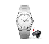 (9288 color6 box) SKMEI 9288 Montre à quartz décontractée pour homme, entièrement en acier, heure, semaine,