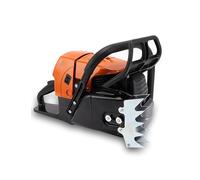 92cc G660 Gasoline Chain Saw Power Head, Iron Gasoline Chainsaw Power Head with Oil Bottle, Without Saw Chain and Guide Bar