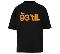 93 Til Infinity T-Shirt Oversize Unisexe Noir Baggy Tee