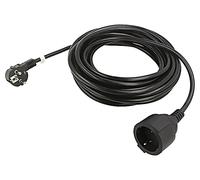 93095 Rallonge femelles : 1 PVC noir 3x1,5mm² 10m 10A Goobay