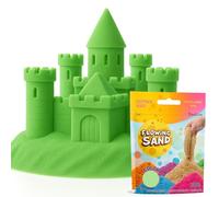 930g Sand Magique Enfants Sable À Modeler Sans Gluten Sable Cinétique Activités Manuelles Jouet Dès 3 Ans Aussi Doux Que De La Pâte À Modeler Jeu D’Intérieur Relaxant Et Créatif Cadeau Noël - Vert