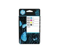 932/933 Combo Pack - Pack de 4 - noir, jaune, cyan, magenta - original - Officejet - cartouche d'encre - pour OfficeJet 6100, 6600 H711a, 6700, 7110,