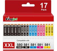 932XL 933XL Multipack Cartouches d'encre compatibles avec HP 932 933 XL pour OfficeJet 6600 7510 6700 7110 7610 7612 6100 (1 Noir, 1 Cyan, 1 Magenta, 1 Jaune)